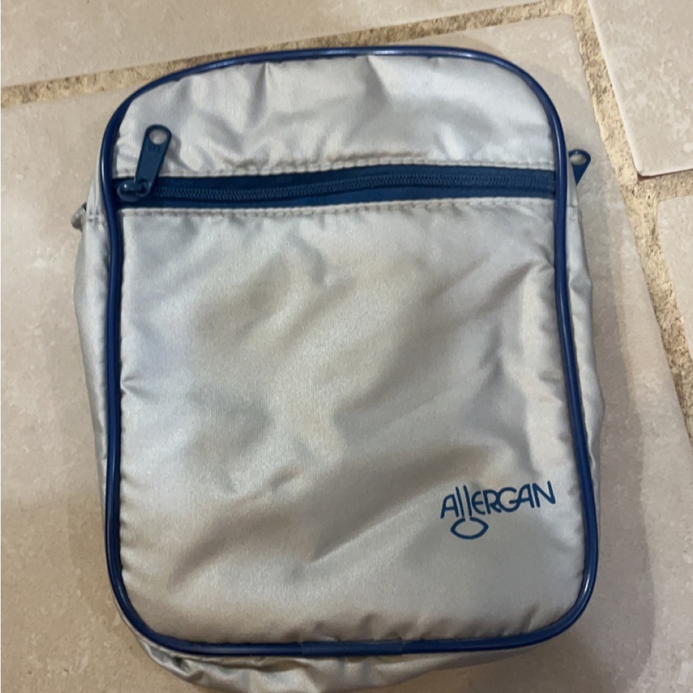 Silver Men's Bag